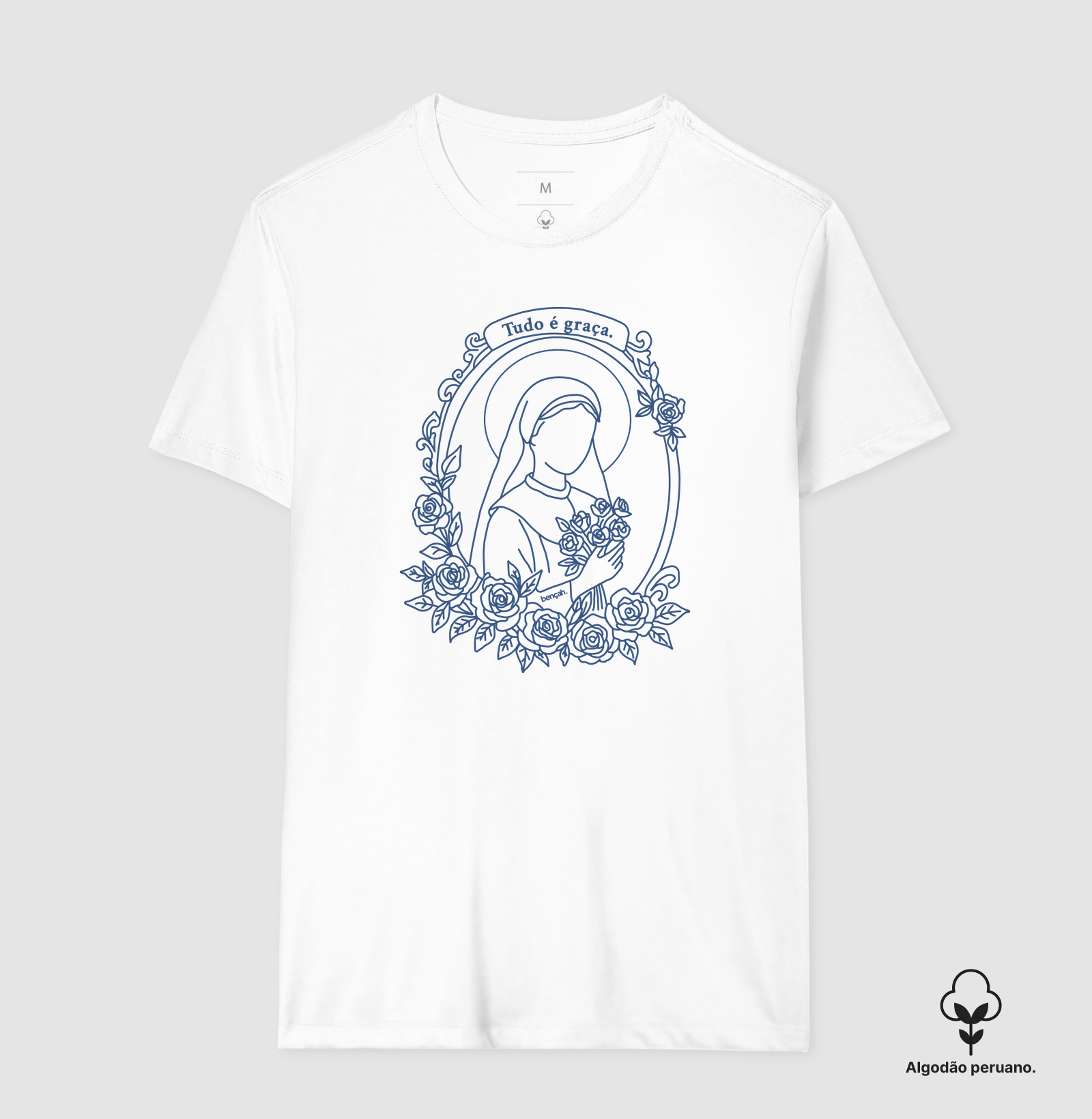 Camiseta Algodão Peruano Graça