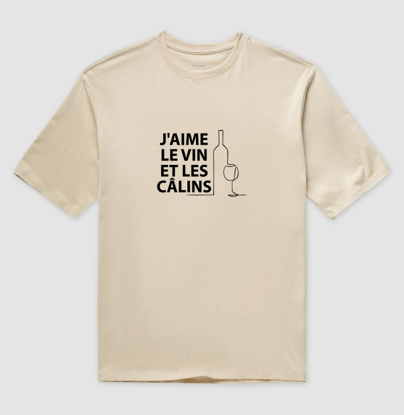 J'aime le vin et les câlins