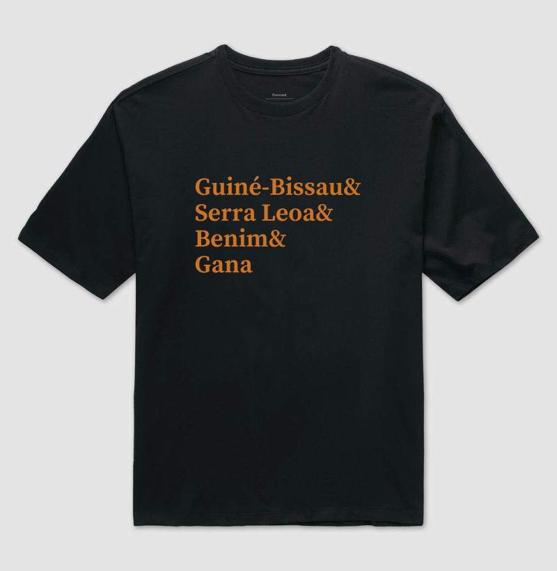 Camiseta Original Eu vim de lá - África