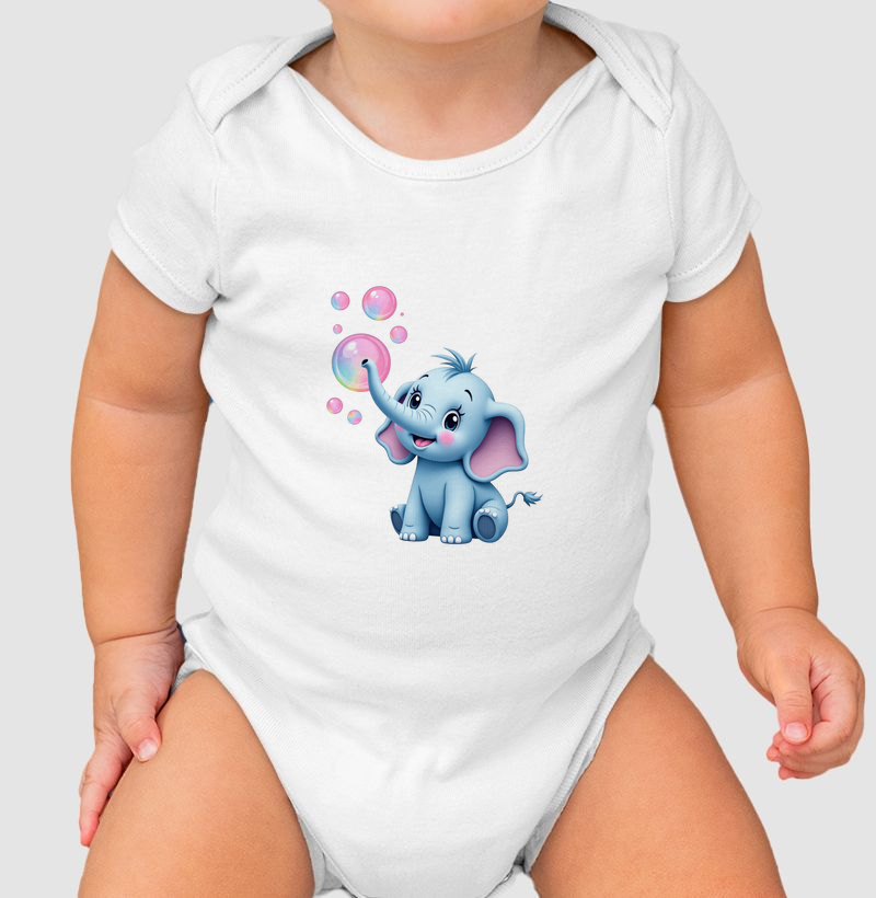 Elefante Fazendo Bolhas de Sabão 2