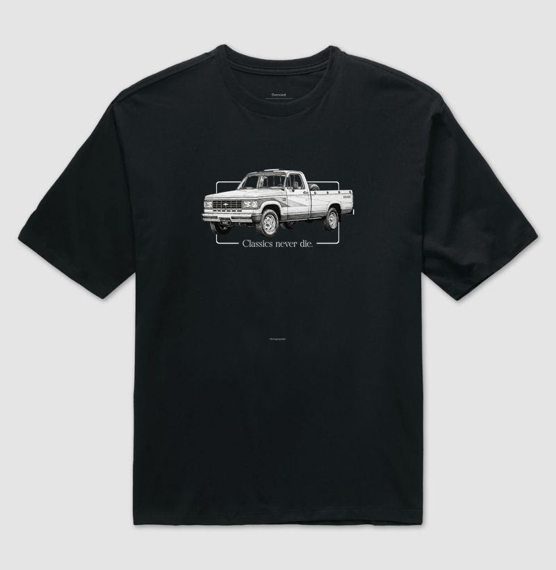 Camiseta Chevrolet D-20 Custom Deluxe - A Lenda do Diesel