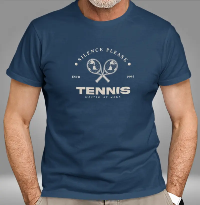 Camiseta Tênis - Silence Please