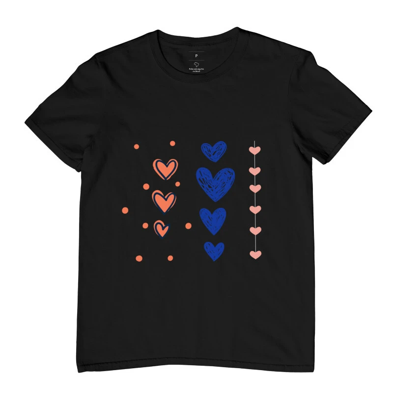 T-shirt Heart Line