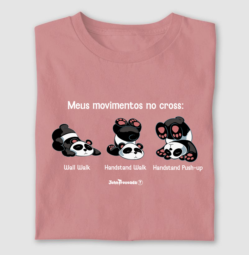 Camiseta Panda Meus Movimentos