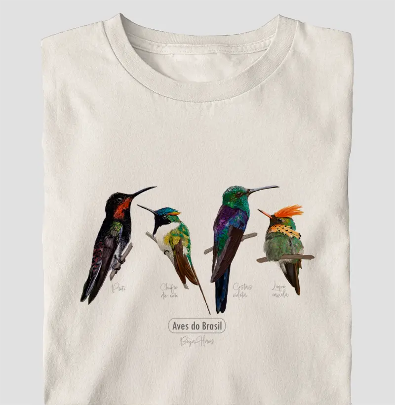 Aves do Brasil - Coletivo Beija-Flores - Oversized