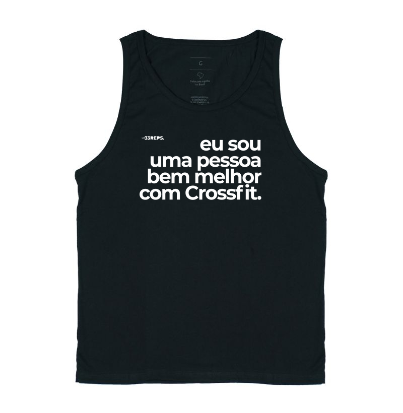 Eu sou uma pessoa bem melhor com crossfit