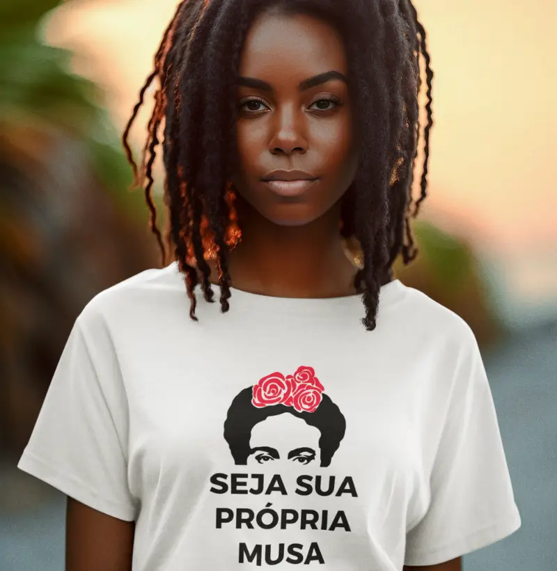 Camiseta Musa Feminista - Seja sua própria musa!