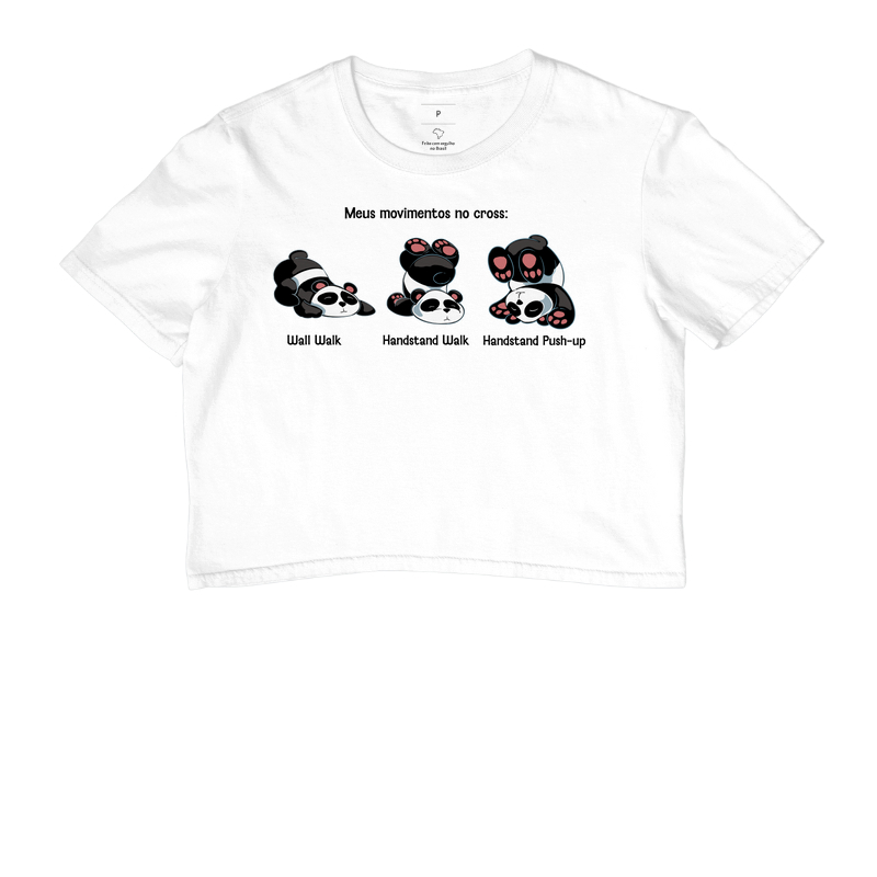 Cropped Panda Meus Movimentos