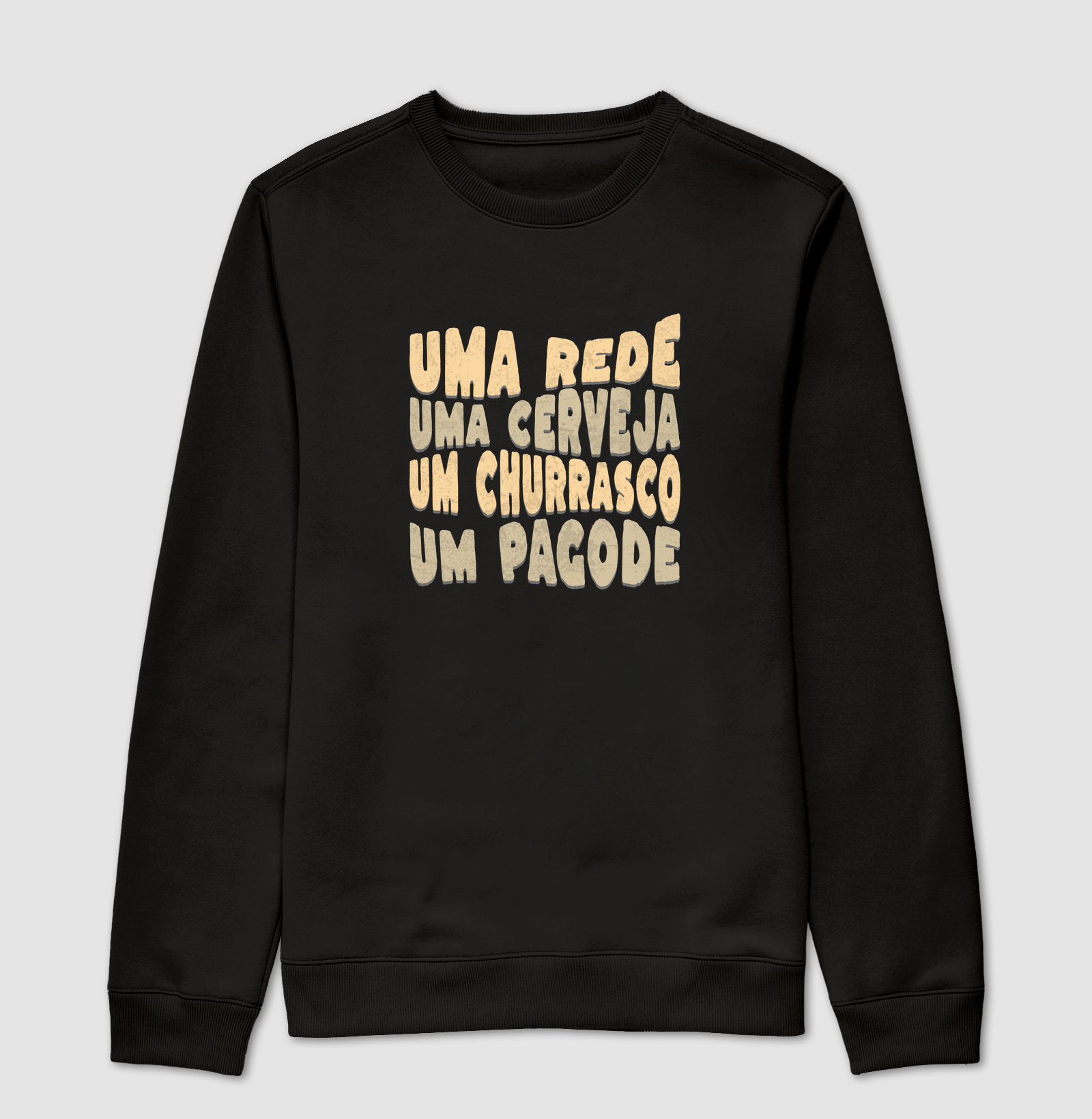 Uma rede uma cerveja um churrasco um pagode