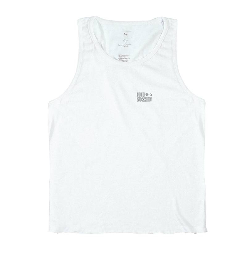 Regata Good Workout com Halter Logo Preta