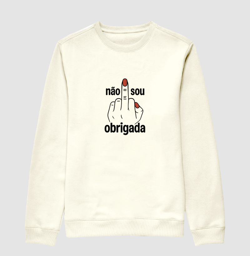 NÃO SOU OBRIGADA