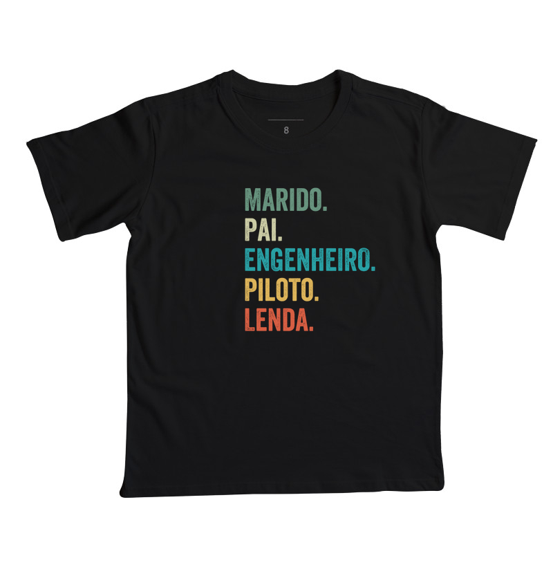Marido. Pai. Engenheiro. Piloto. Lenda.