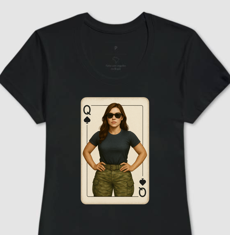 Camiseta Veterana Dama de Espadas