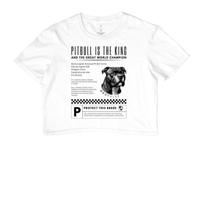 Cropped Dog Pulse Pitbull Is The King – Heart of a Lion