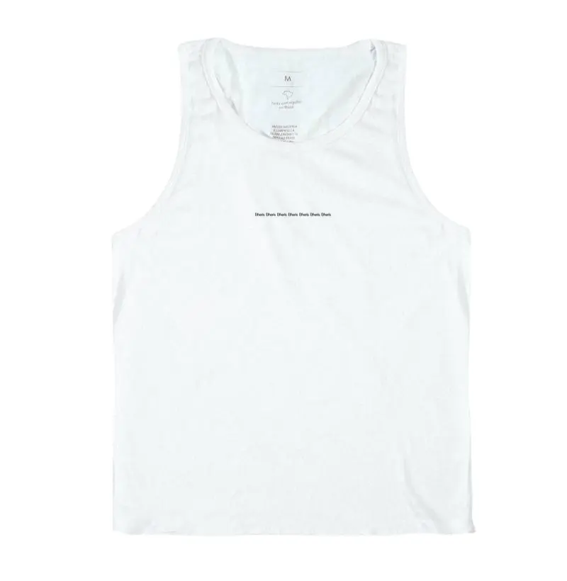 Regata Masculina Essentia Colorum Etheris - Branco