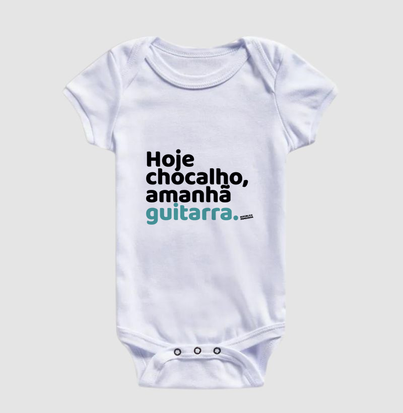Hoje chocalho, amanhã guitarra