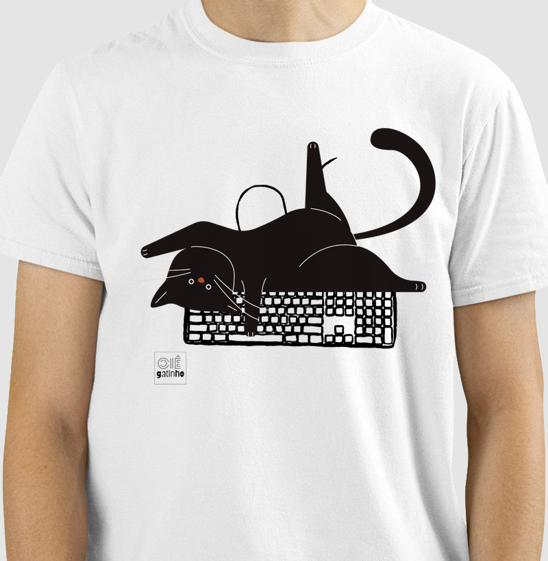 Gato no teclado
