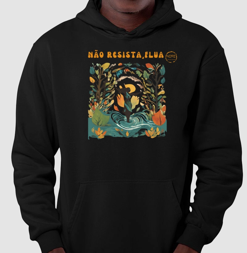 Moletom KIRI - Não Resista, Flua