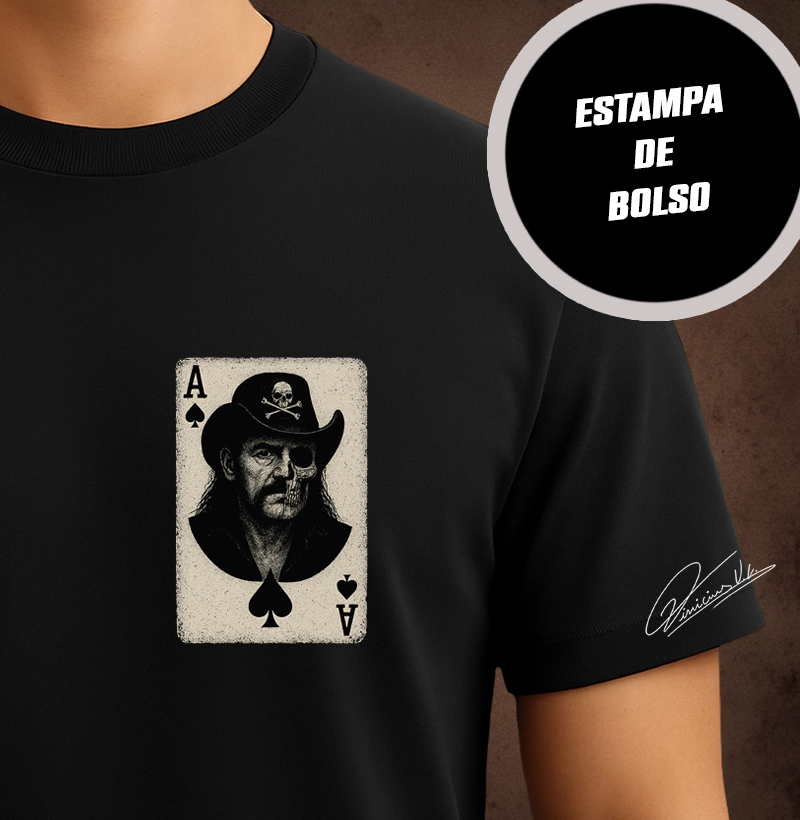 Lemmy Skull of Spades