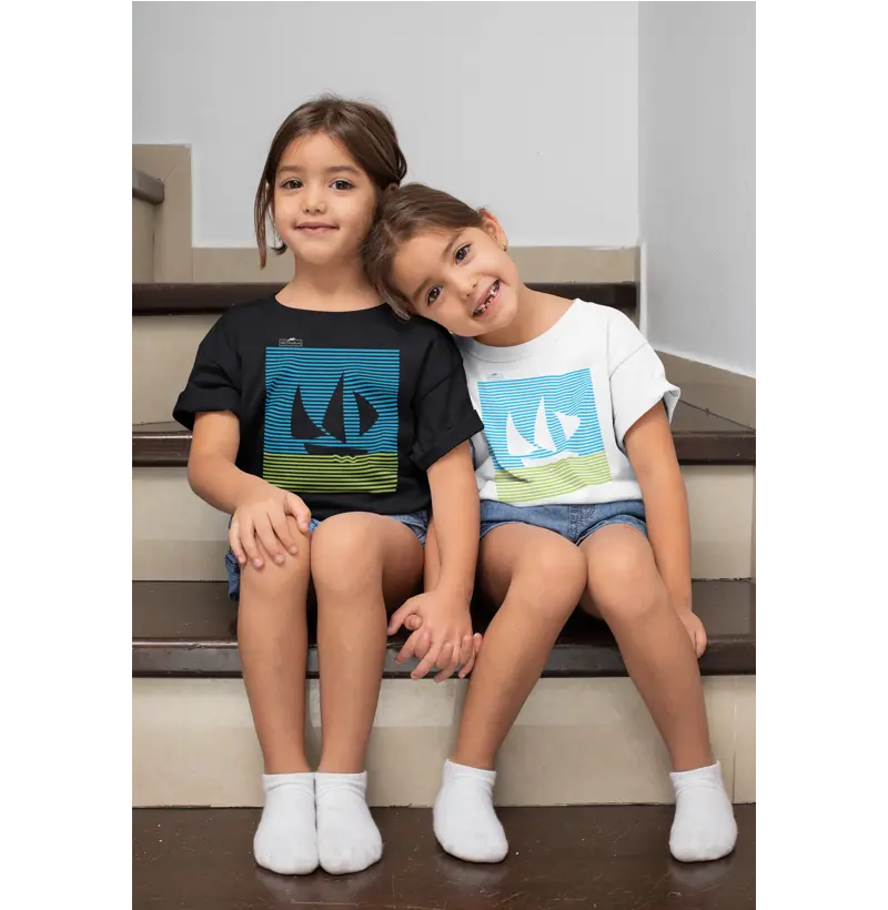 Camiseta 2 a 14 anos BARQUINHO III