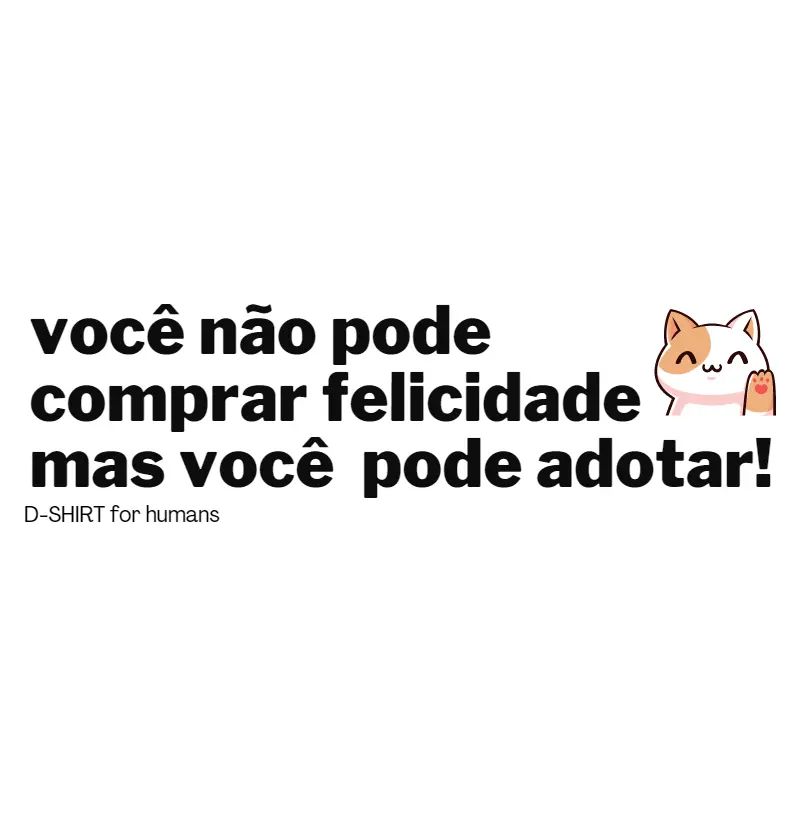 ADOTE FELICIDADE! Gato