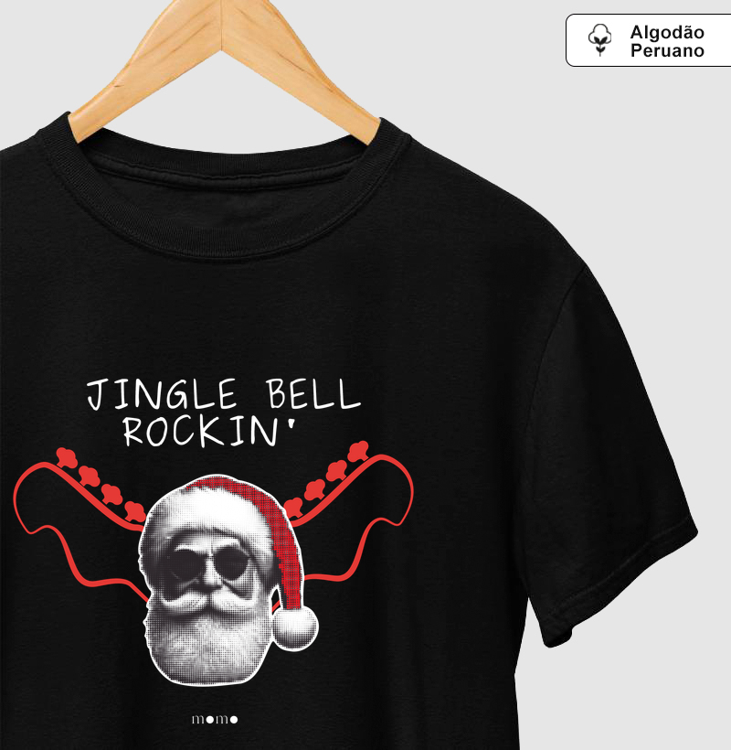 Jingle Bell Rockin Algodão Peruano