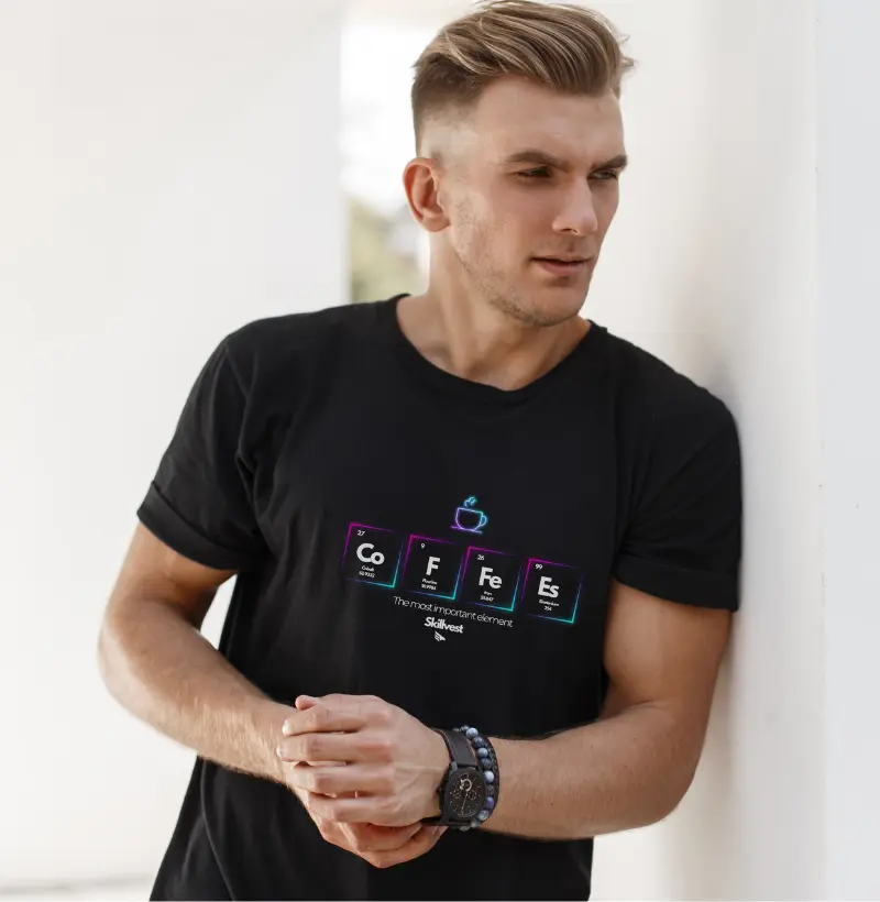 T-SHIRT SKILLVEST ELEMENT COFFEE-II