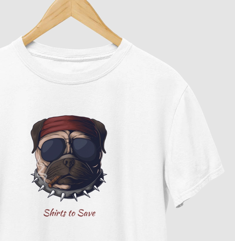 Camiseta Bulldog spike collar