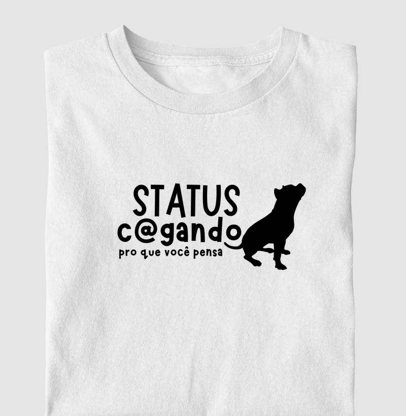 Status: Cagando pro que você pensa