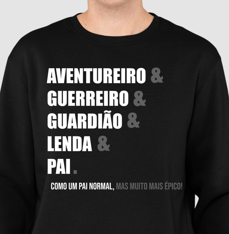 PAI MOLETOM SUETER