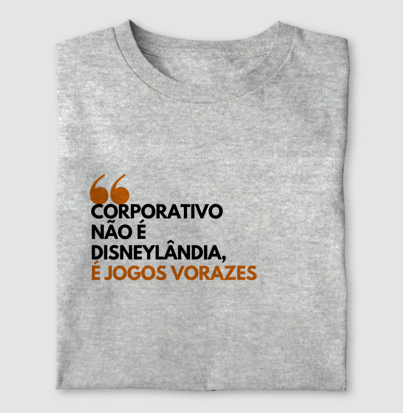 Corporativo não é Disney