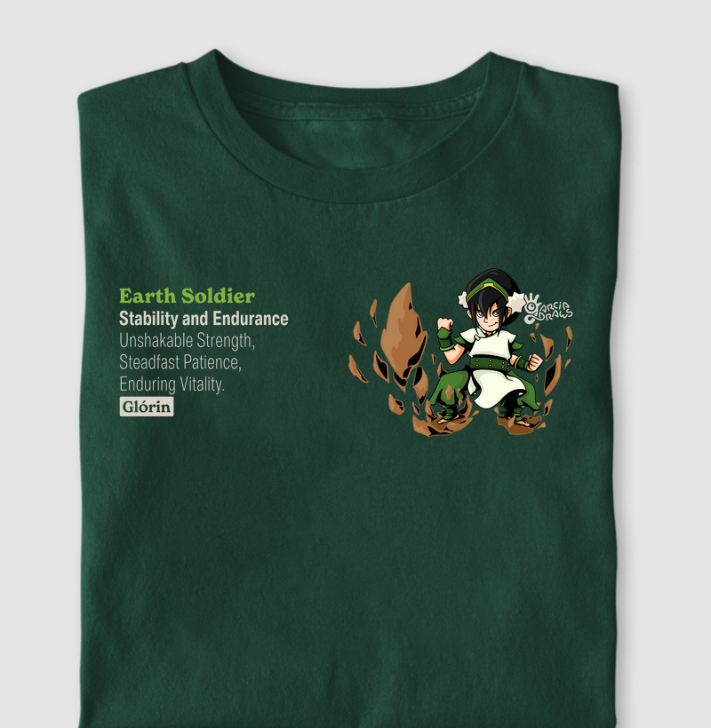 Toph, Earth Soldier - Minimal
