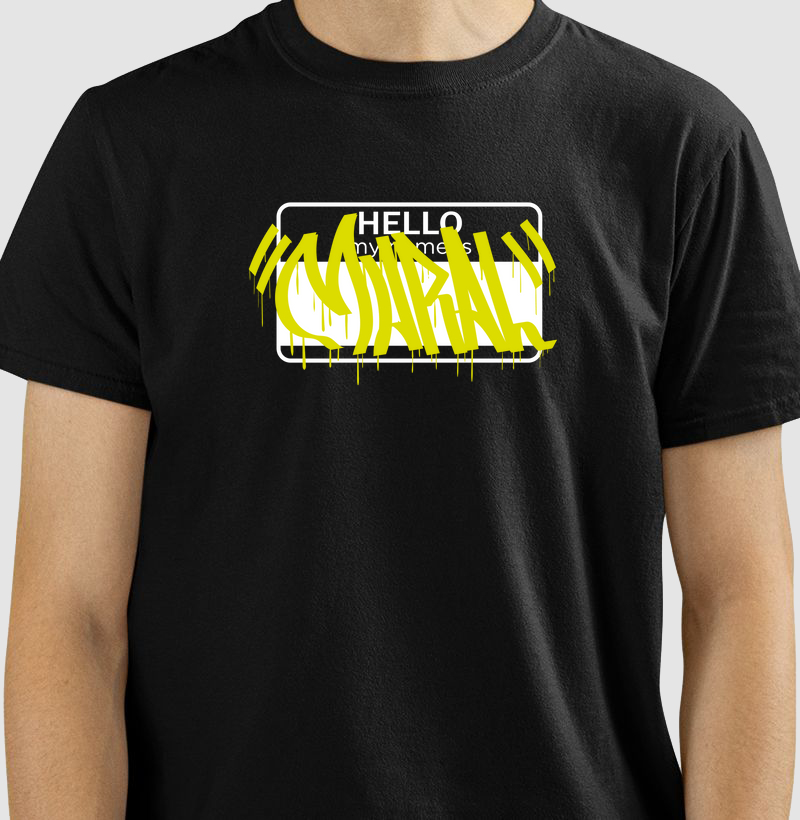 Mural "My Name Is" Verde