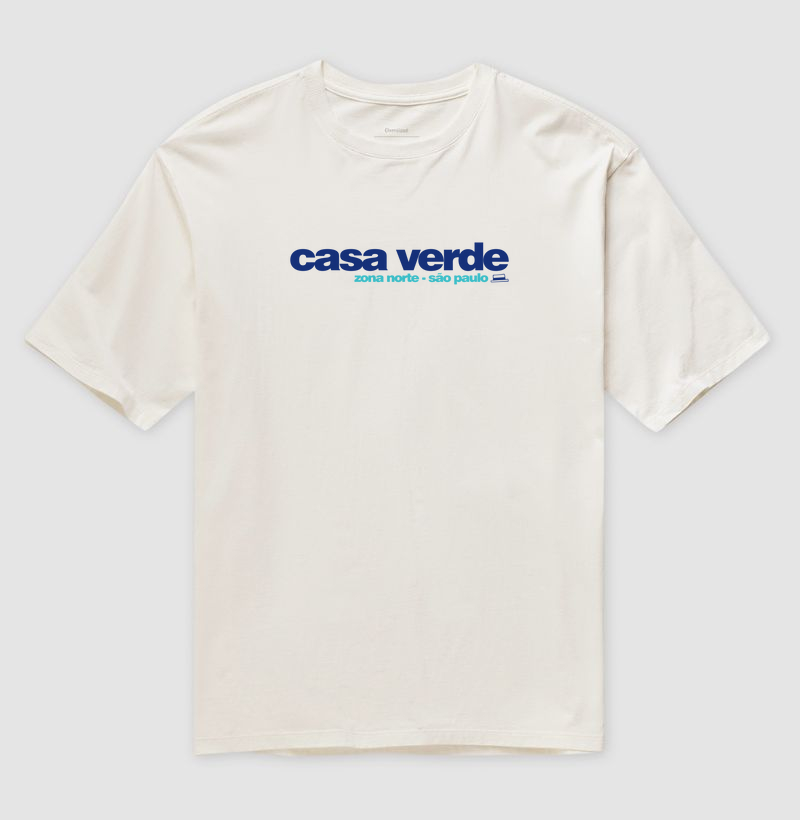 Casa Verde - Azul e Branco