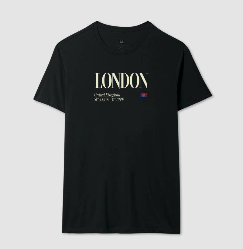 T-shirt Unisex Minimalista -London-