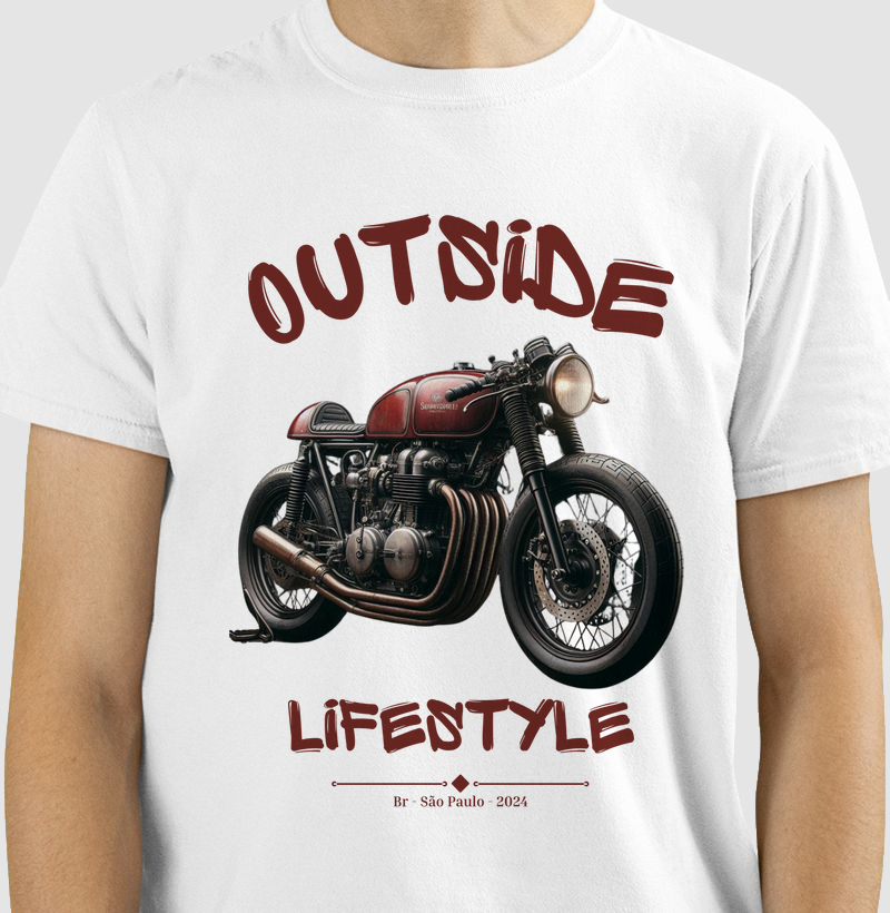 Camiseta Caferacer Outside 