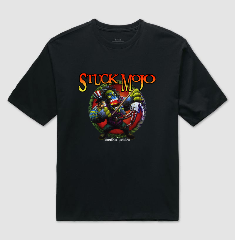 OVERSIZED STUCK MOJO SNAPIN'NECKS