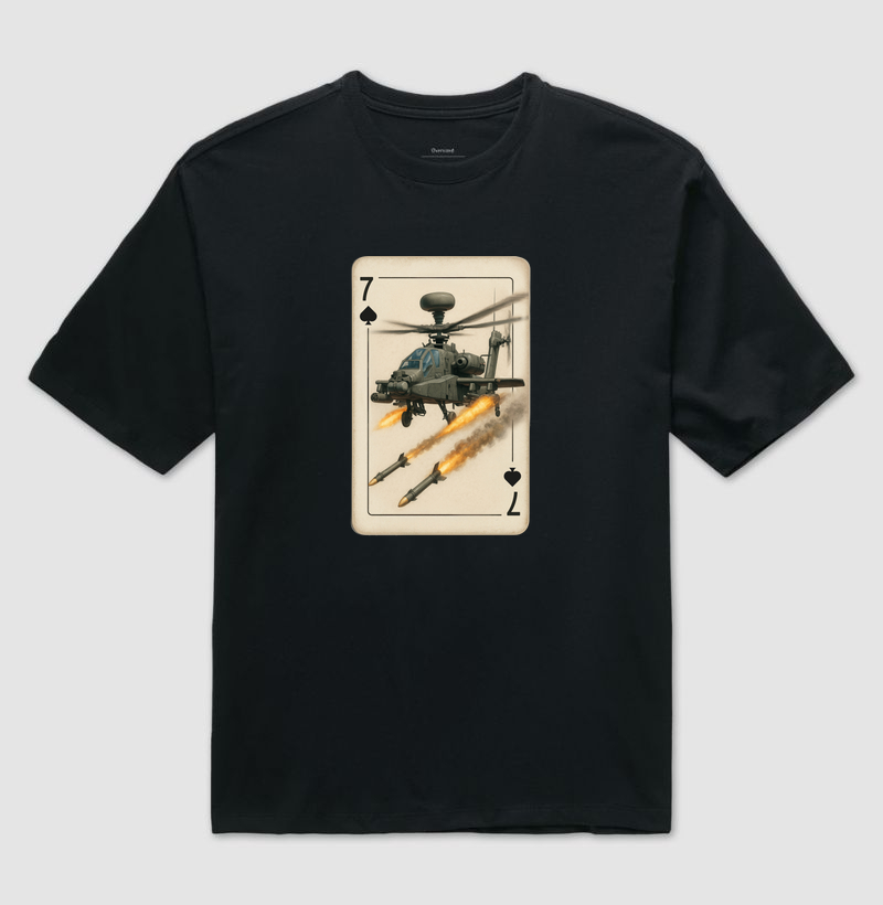 7 de Espadas Helicóptero Apache AH-64,