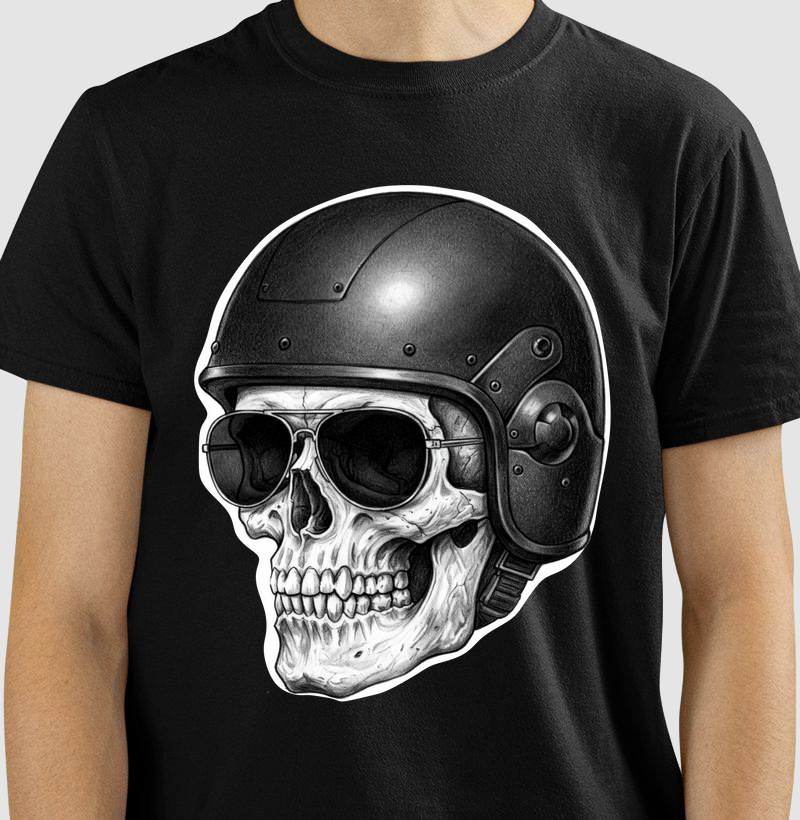 Caveira de Capacete