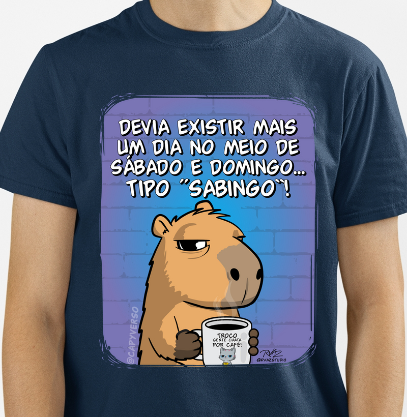 Camiseta Capivara Sabingo