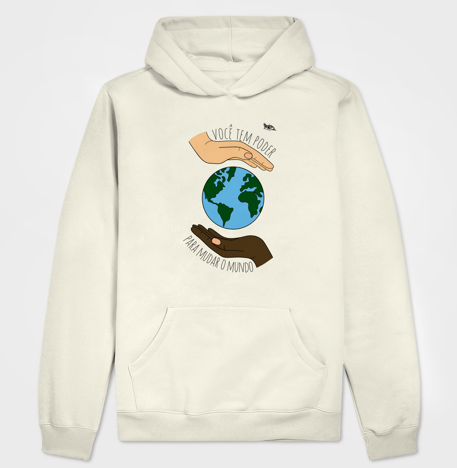 Camiseta Algodão Peruano Mudar o Mundo