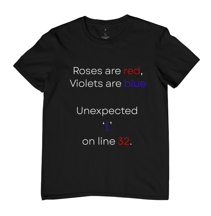 Camiseta Roses and Violets