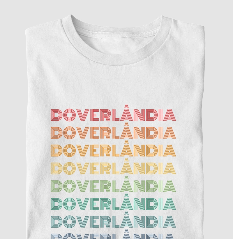 Doverlândia Letreiro Retrô