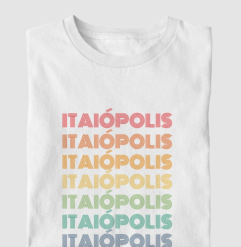 Itaiópolis Letreiro Retrô