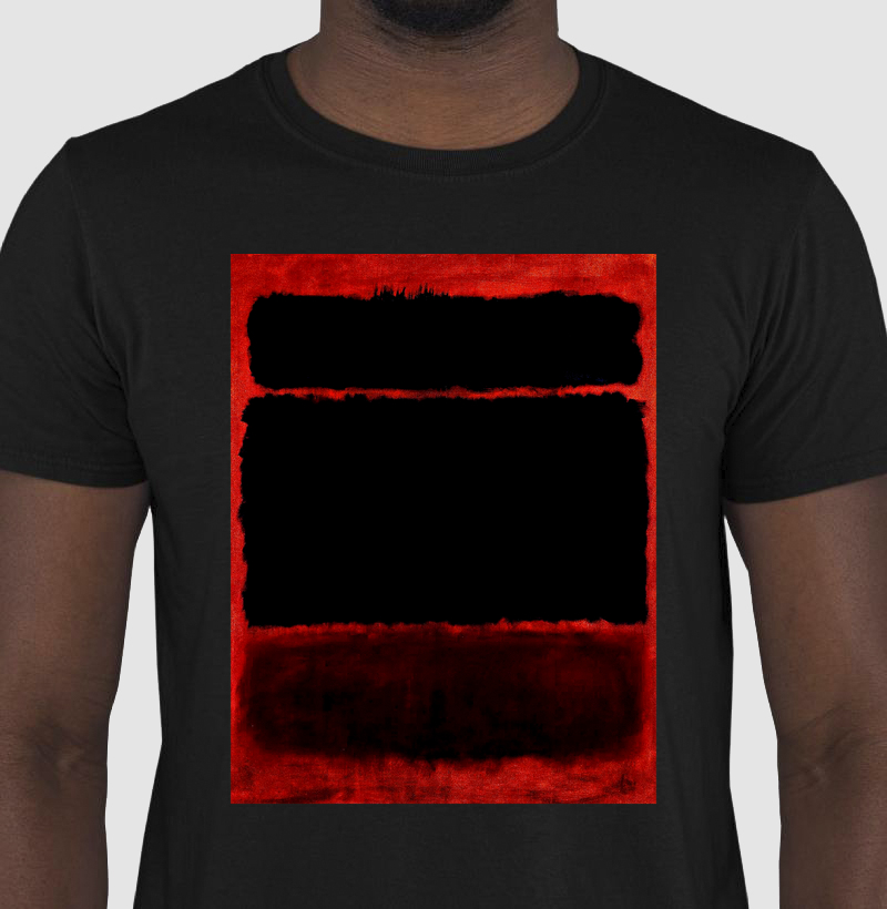 Rothko Black in Red