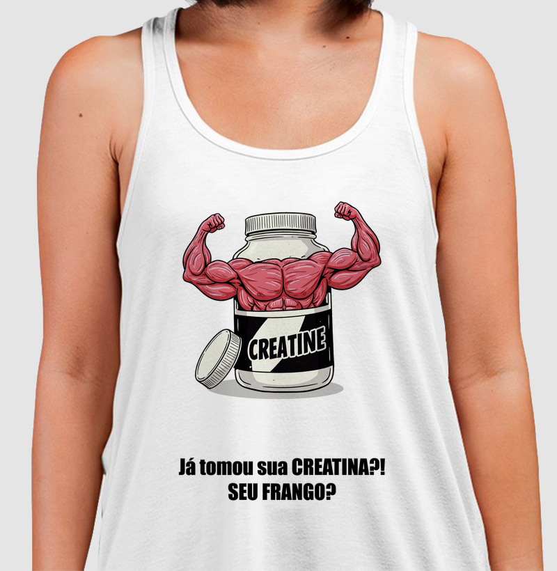 Já tomou sua creatina?