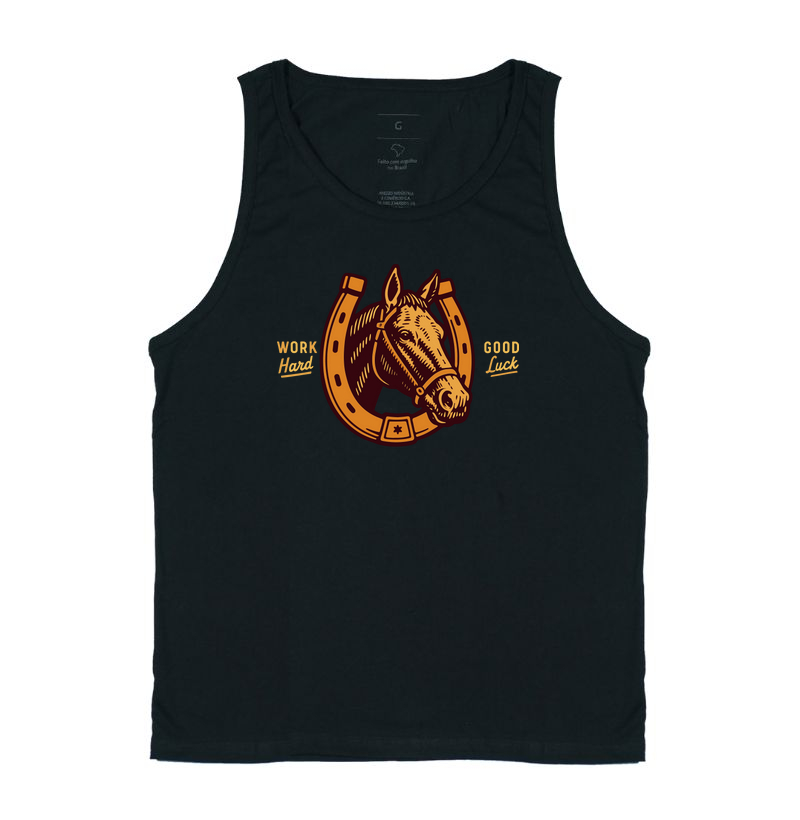 Camiseta Country Work Hard Good Luck Magnata 556