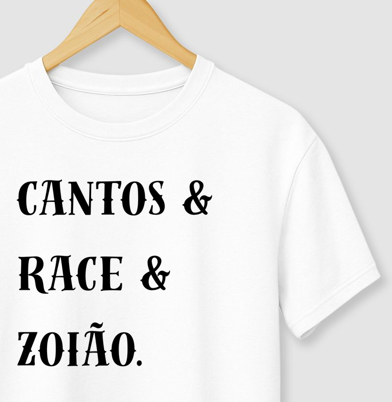 CANTOS, RACE E ZOIÃO.