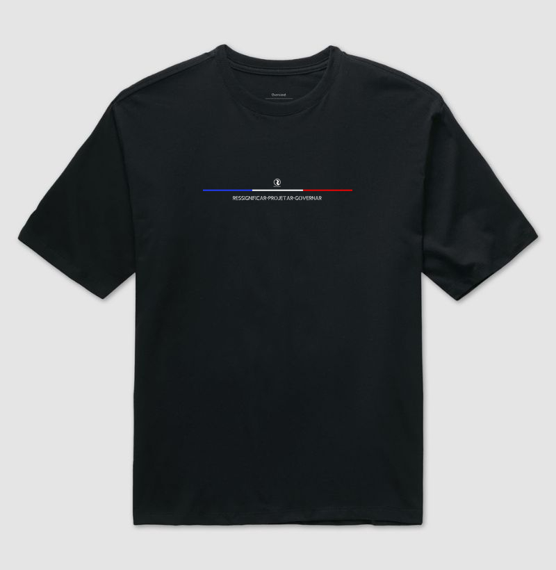 GRUPO REALIZE – LINHA PAÍSES | FRANÇA (Camiseta Oversized)
