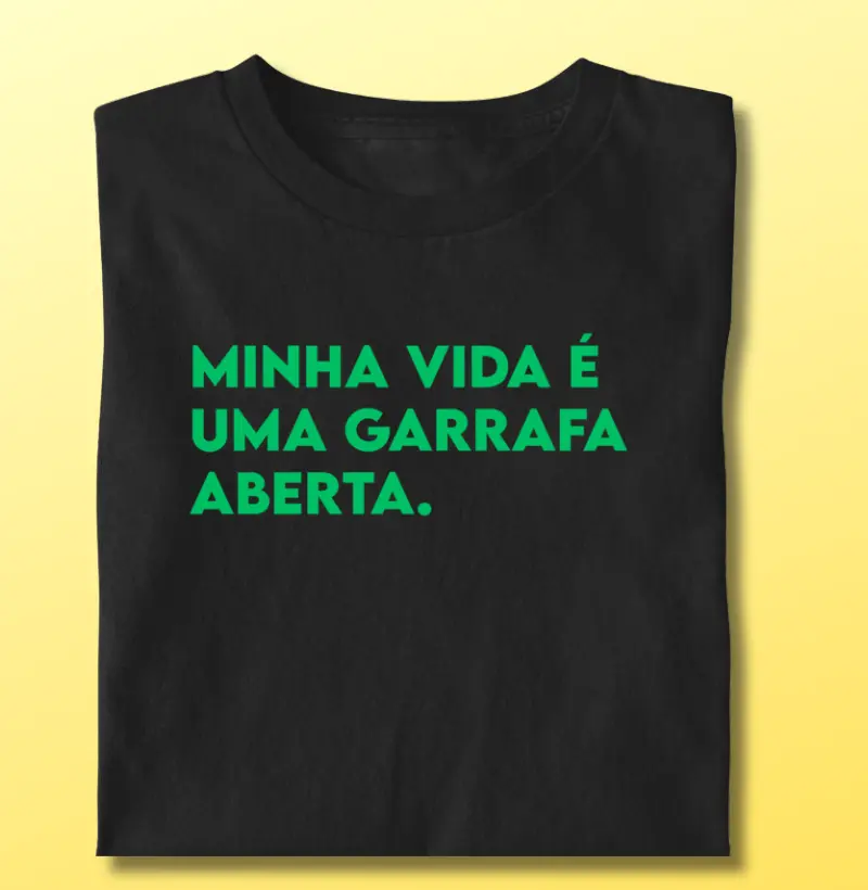 Garrafa aberta